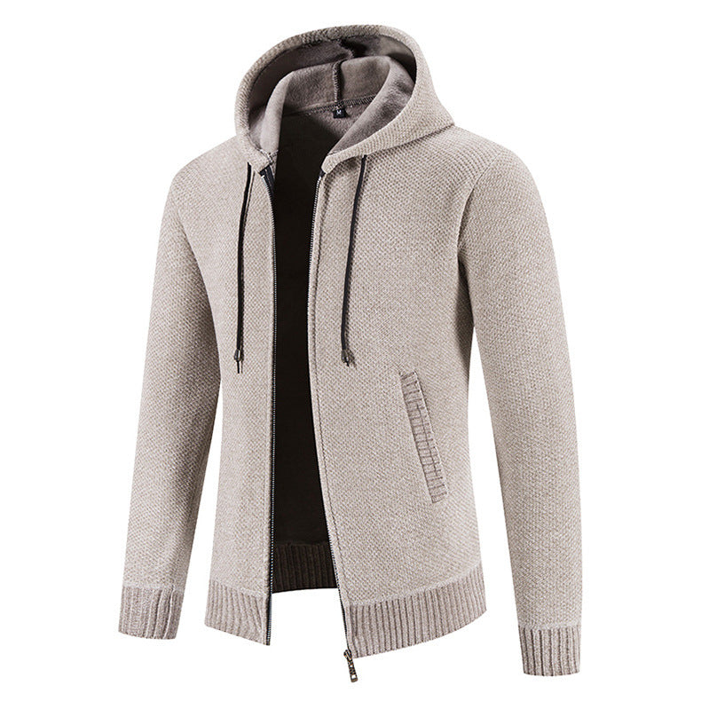 Heren Winter Vest Jas Slim Fit Fluwelen Afwerking Rits Sluiting