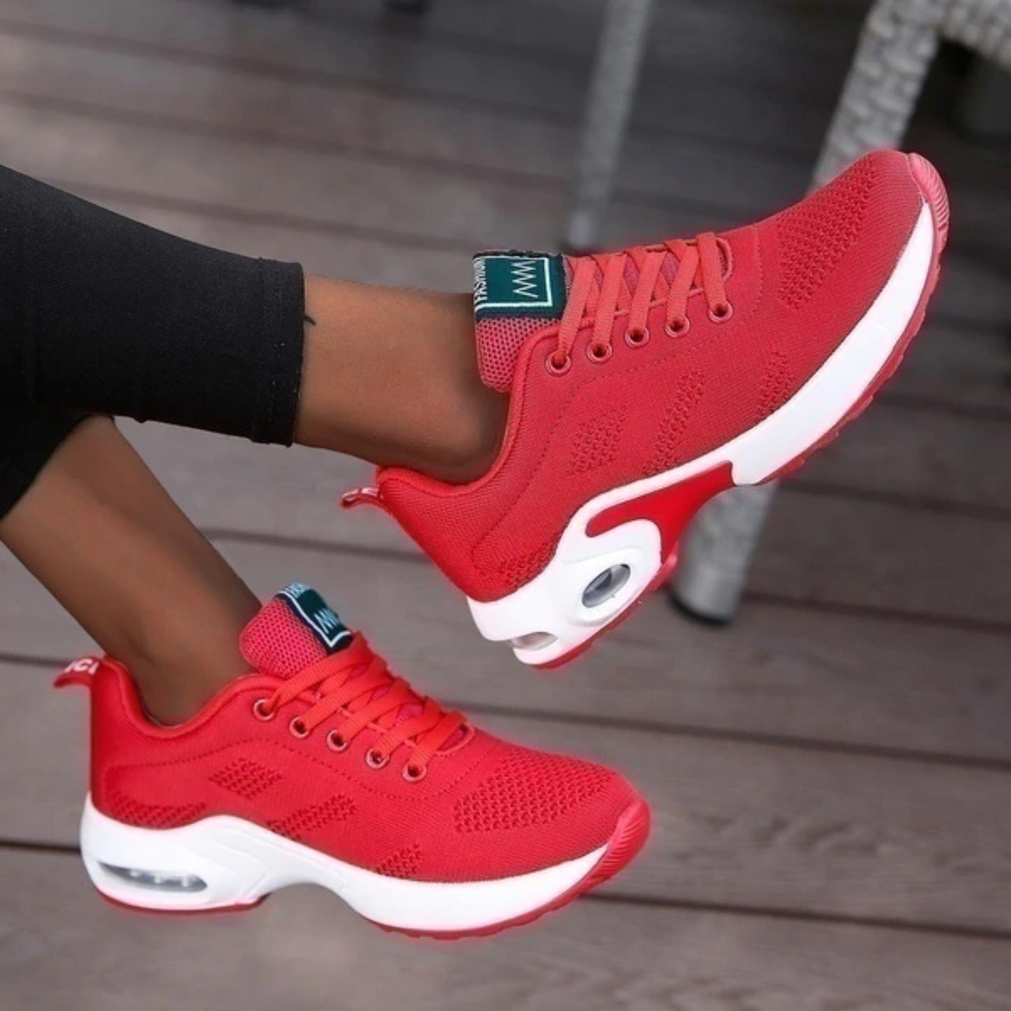 Hardloopsneakers voor Dames met Gewatteerde Zool Ademend Mesh en Lichtgewicht Pasvorm