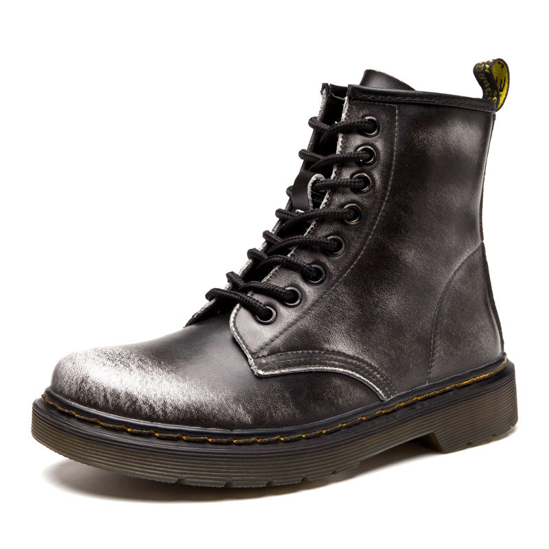 Heren Martin Boots Voor De Herfst Met Dikke Zool En Optionele Katoenen Voering