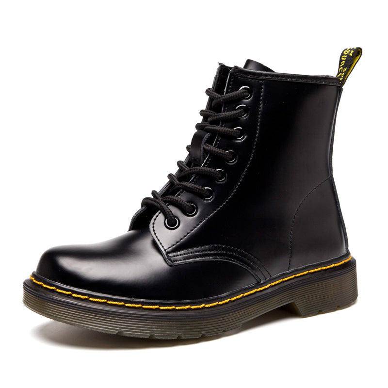 Heren Martin Boots Voor De Herfst Met Dikke Zool En Optionele Katoenen Voering