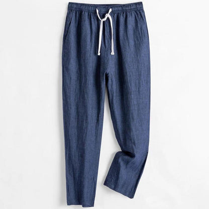 Heren Zomerse Tweedelige Set Losse Pasvorm Top Met Gespsluiting En Broek