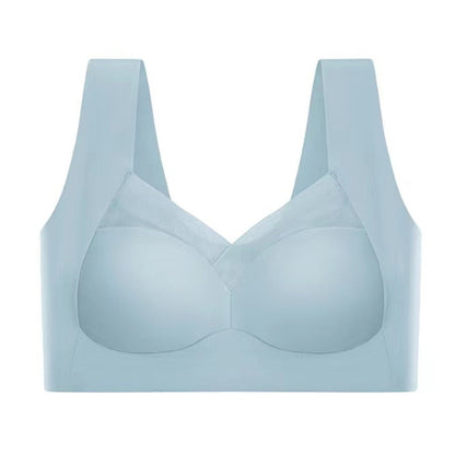Dames Naadloze Push-Up Beha Met Ondersteuning En Ademend Comfort