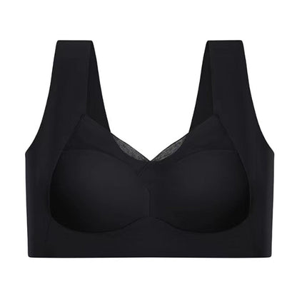 Dames Naadloze Push-Up Beha Met Ondersteuning En Ademend Comfort