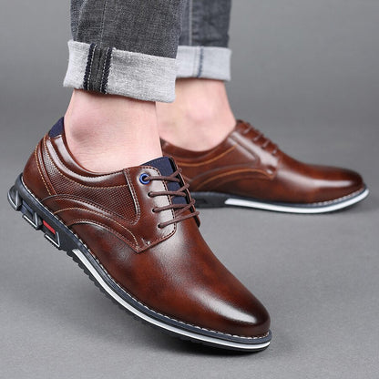 Herenschoenen voor Formele Gelegenheden met Voetboogondersteuning Gewatteerde Zool en Afgeronde Neus