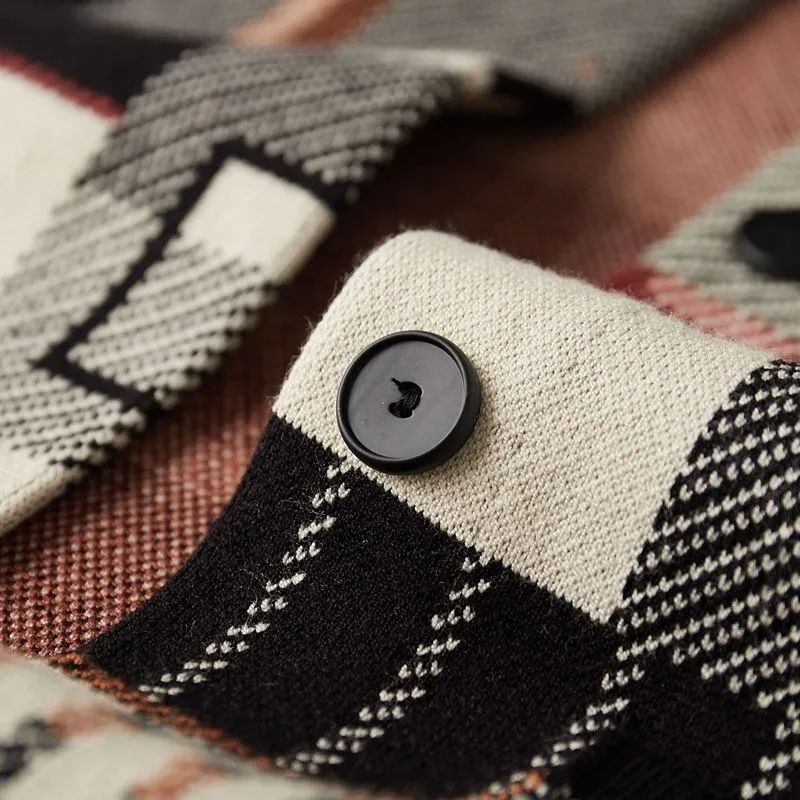 Heren Pullover met Geometrische Camouflageprint Lange Mouwen