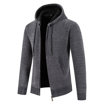 Heren Winter Vest Jas Slim Fit Fluwelen Afwerking Rits Sluiting