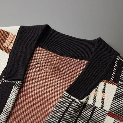 Heren Pullover met Geometrische Camouflageprint Lange Mouwen