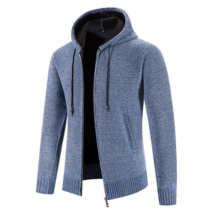 Heren Winter Vest Jas Slim Fit Fluwelen Afwerking Rits Sluiting