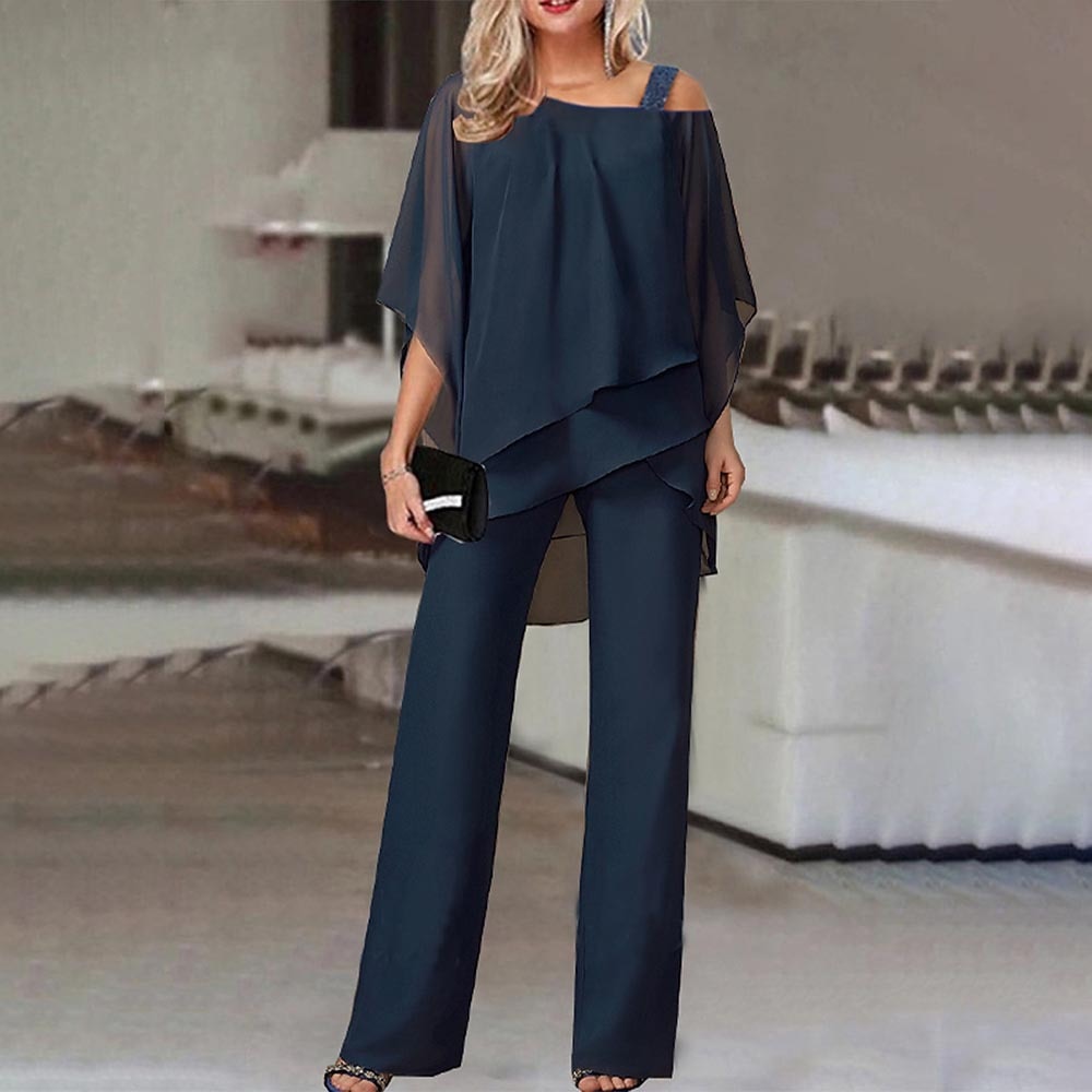 Dames Zomerset met Cold Shoulder en Zwierige Pasvorm