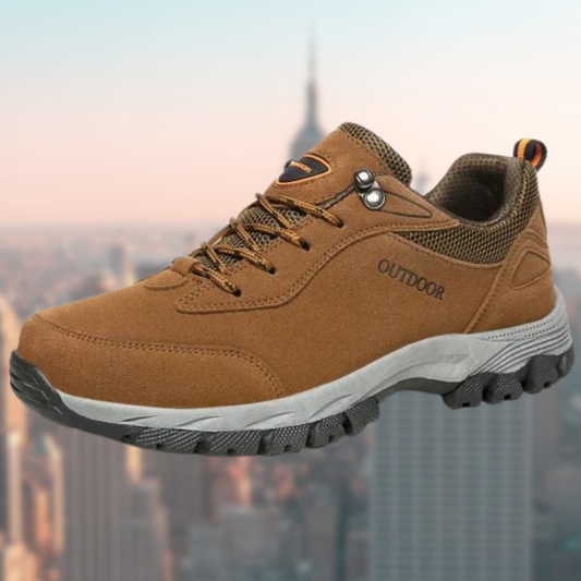 Heren Wandelschoenen Met Schokdempende Zool, Ademend Ontwerp En Ondersteunende Pasvorm