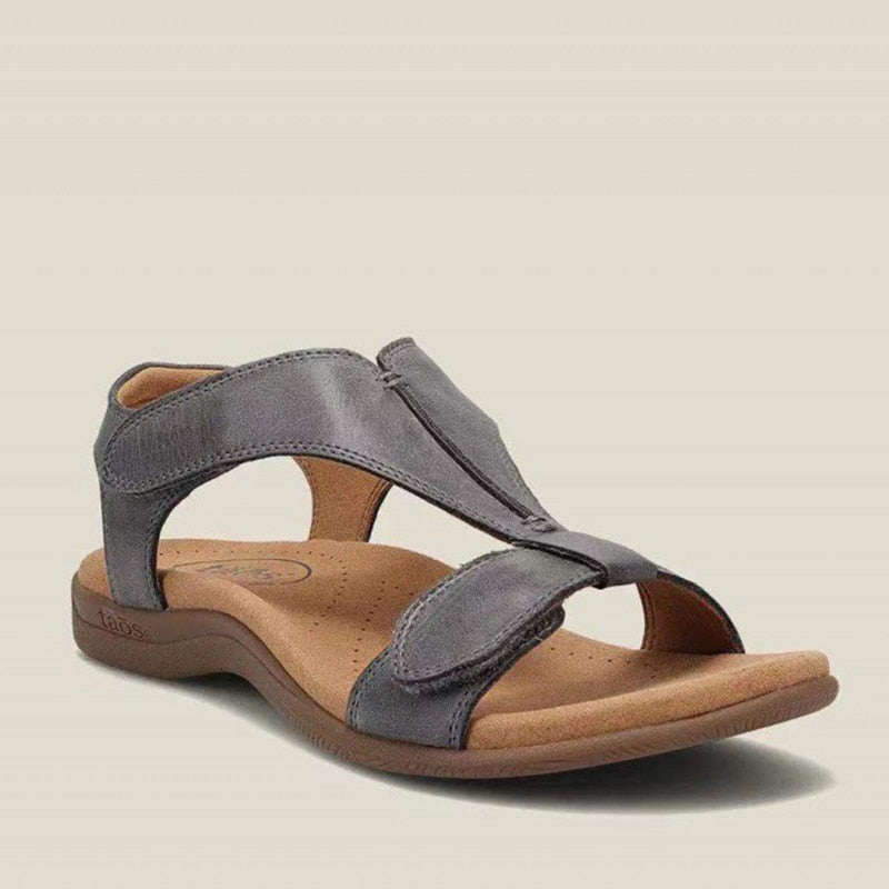 Dames Zomersandalen met Verstelbare Band en Gevoerde Zool