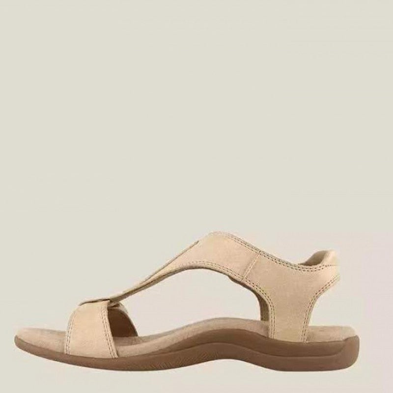 Dames Zomersandalen met Verstelbare Band en Gevoerde Zool