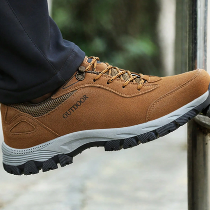 Heren Wandelschoenen Met Schokdempende Zool, Ademend Ontwerp En Ondersteunende Pasvorm