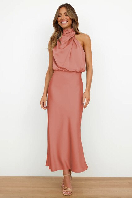 Dames Maxi Cocktailjurk met Off-Shoulder en Nauwsluitende Pasvorm