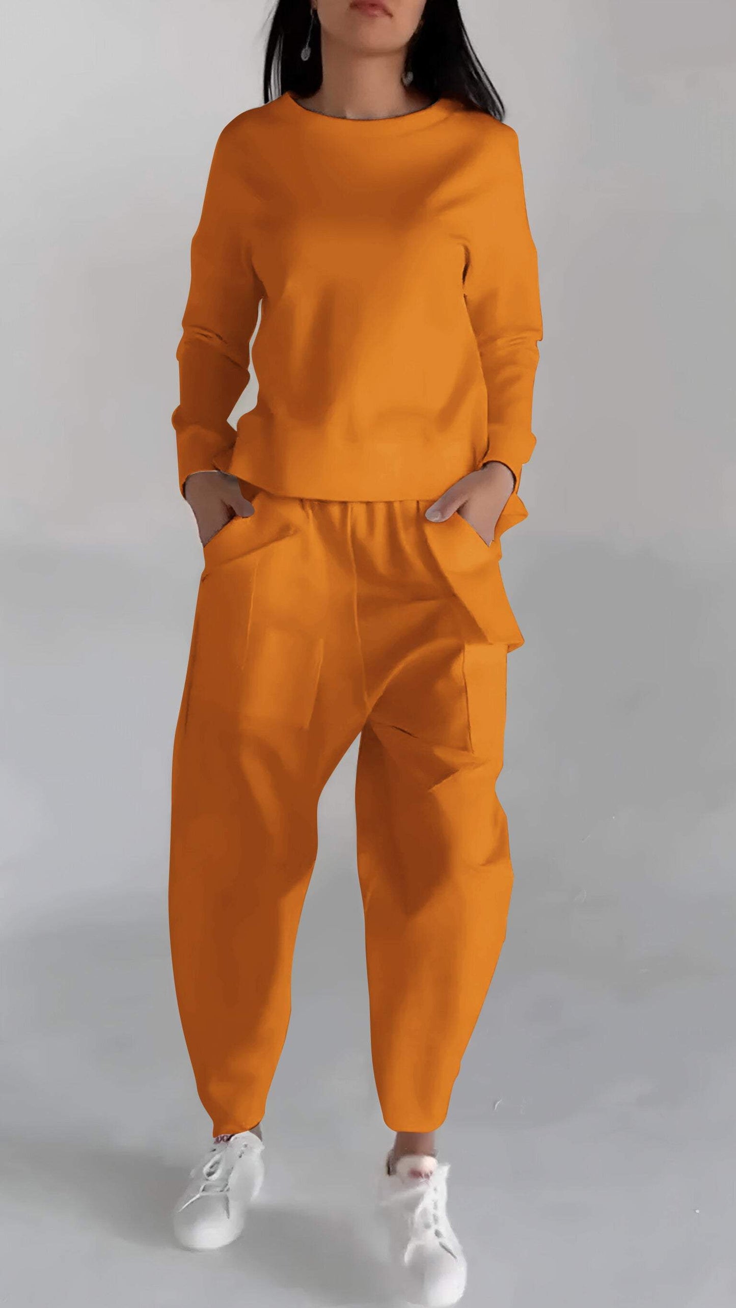 Dames Twee-Delige Set Voor Alle Seizoenen Met Ademend Materiaal En Wasbestendig Ontwerp